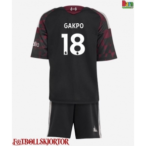 Liverpool Cody Gakpo #18 Tredje Kläder Barn 2026-27 Kortärmad (+ Korta byxor)